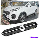 Nerf Bar Kia Sportage 2016-2020ドア固定ランニングボードサイドステップNERFバーに適合 2Pcs Fits for KIA Sportage 2016-2020 Door Fixed Running Board Side Step Nerf Bar(2)