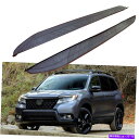 Nerf Bar ホンダパスポート2017+サイドステップナーフバーサイドステアに適合している2PCSランニングボード 2PCS Running Board Fits For Honda Passport 2017+ Side Step Nerf Bar Side Stair