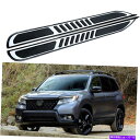 Nerf Bar ホンダパスポート2017+サイドステップナーフバーサイドステアに適合している2PCSランニングボード 2PCS Running Board Fits For Honda Passport 2017+ Side Step Nerf Bar Side Stair