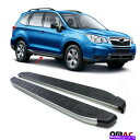 Nerf Bar ランニングボードはSubaru Forester 2013-2018サイドステップNERFバーアルミニウムに適合します Running Boards Fits Subaru Forester 2013-2018 Side Steps Nerf Bars Aluminum(2)