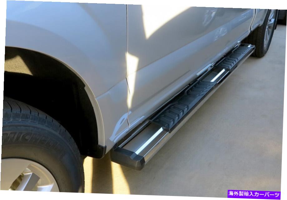 Nerf Bar 15-22フォードF150スーパーキャブ＆17-22 F250のクロムナーフバーステップ Chrome Nerf Bar Steps For 15-22 Ford F150 Super Cab & 17-22 F250