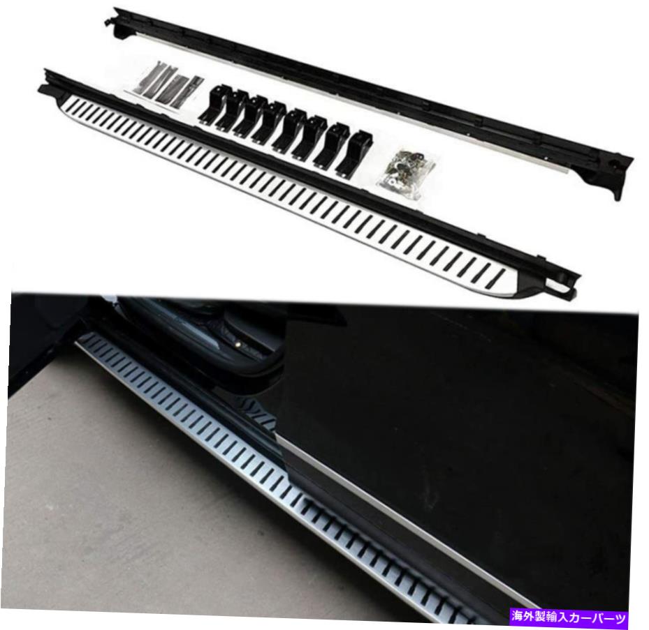 Nerf Bar ペアドアランニングボードサイドステップNERFバーフィットキャデラックXT6 2019 2020 2021 Pair Door Running Board Side Step Nerf Bar Fits for Cadillac XT6 2019 2020 2021(2)