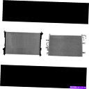 コンデンサー 2013-2016 Ford FlexのRadiator&A/Cコンデンサーキット Radiator & A/C Condenser Kit for 2013-2016 Ford Flex(2)