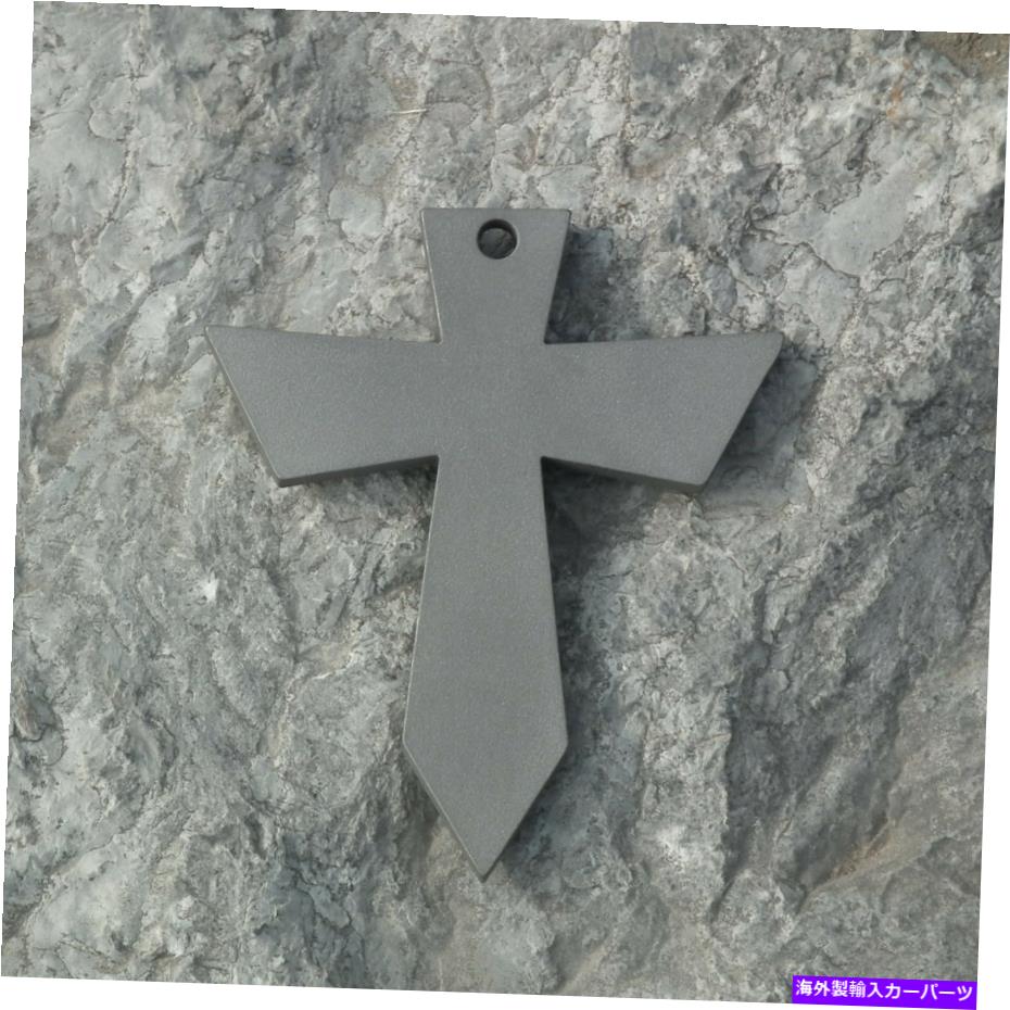 Cross Bar チタンプライバーEDC十字架クロスカトリックの宗教ネックレスペンダント飾り Titanium pry bar EDC Crucifix Cross Catholic Religious necklace pendant ornament