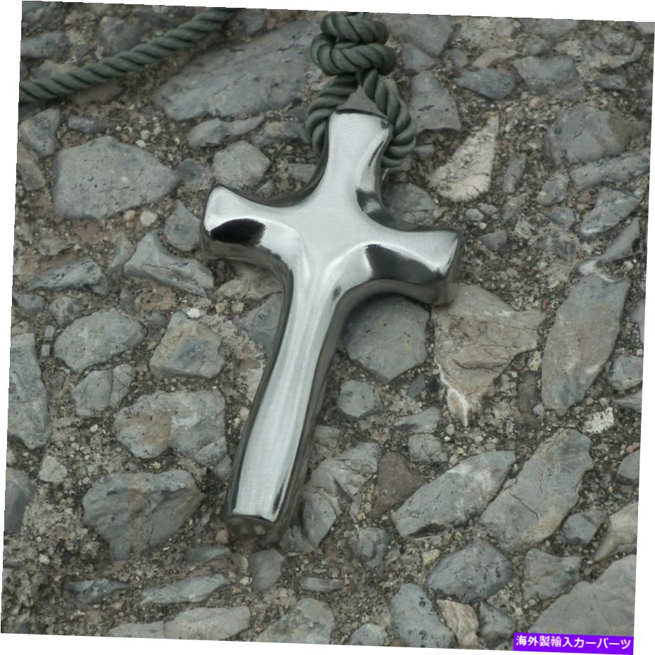 Cross Bar チタンプライバーEDC十字架クロス教会カトリックの宗教ネックレスペンダント Titanium pry bar EDC Crucifix Cross Church Catholic Religious necklace pendant