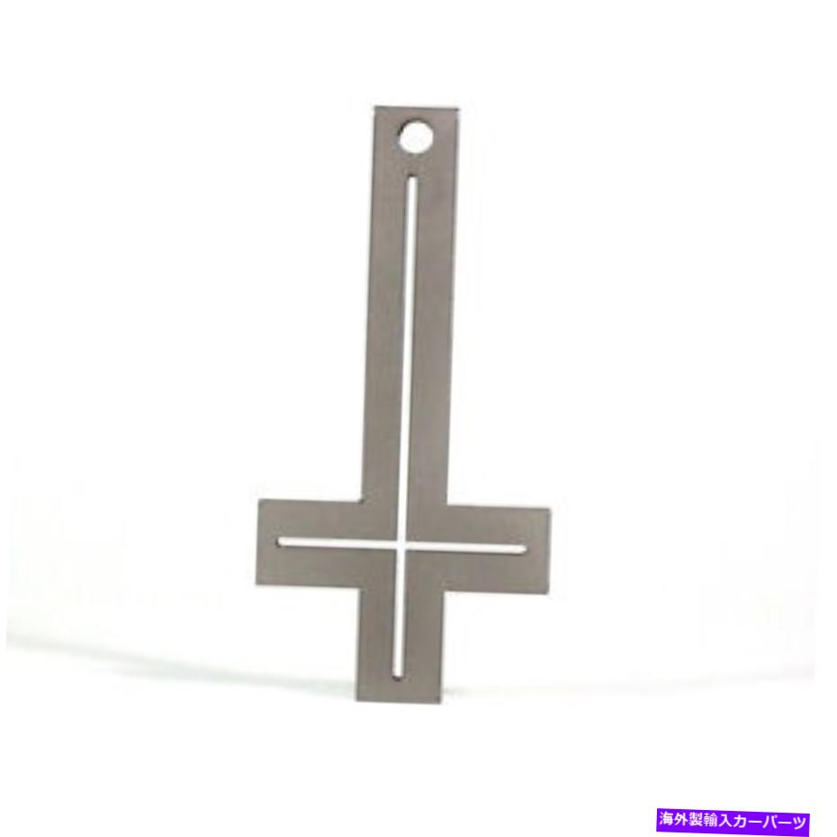 Cross Bar チタンプライバーEDC十字架クロスカトリックの宗教ネックレスペンダント飾り Titanium pry bar EDC Crucifix Cross Catholic Religious necklace pendant ornament