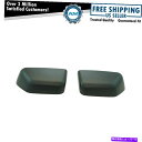 USミラー ミラーキャップテクスチャブラッククリップインペアフォードF150ピックアップトラックの2つ Mirror Cap Textured Black Clip-In Pair Set of 2 for Ford F150 Pickup Truck New