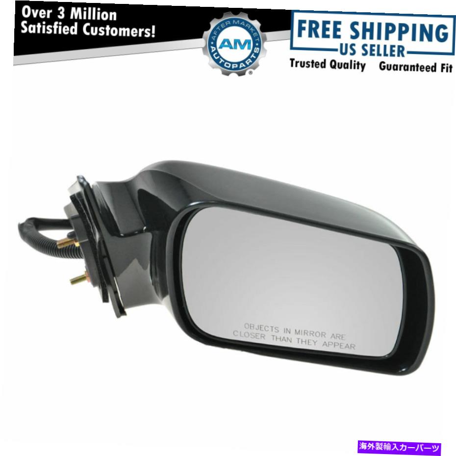 USミラー 00-04トヨタアバロンのブラックパワーサイドビューミラー乗客右RH Black Power Side View Mirror Passenger Right RH for 00-04 Toyota Avalon