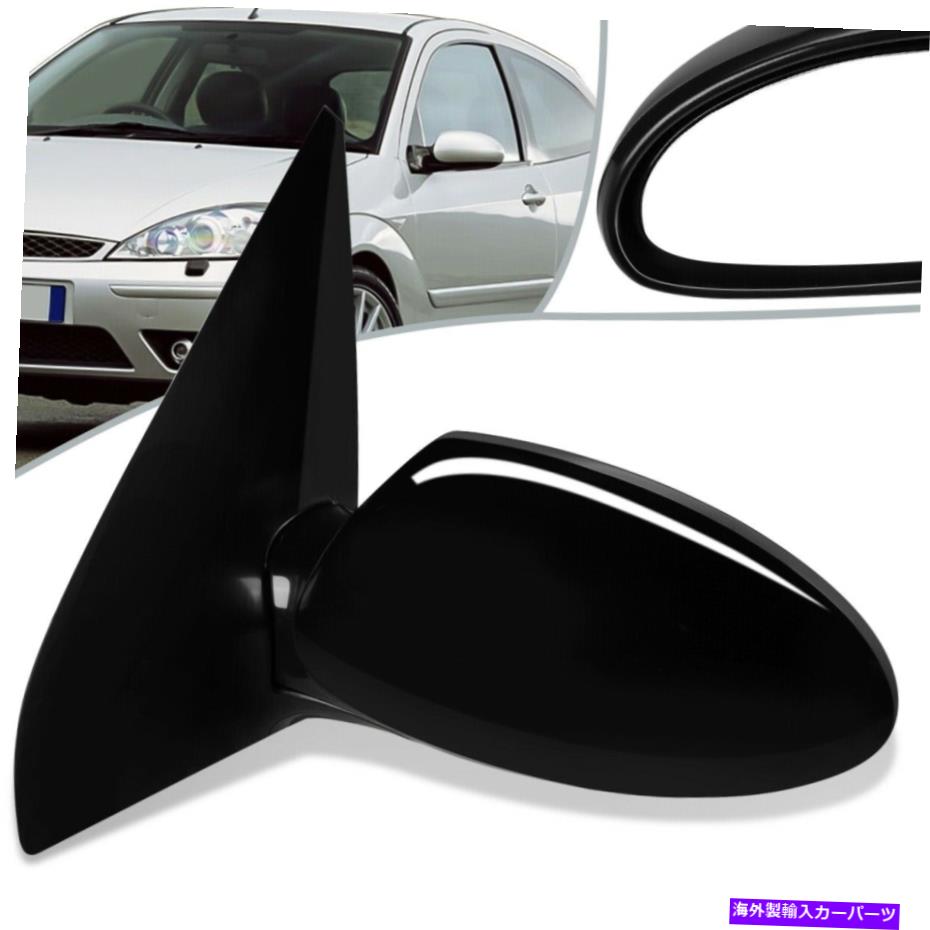 USミラー フィット02-07フォードフォーカスOEスタイルパワー+加熱サイドビュードアミラー左FO1320314 Fit 02-07 Ford Focus OE Style Power+Heated Side View Door Mirror Left FO1320314