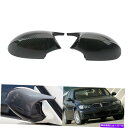 USミラー BMW E90 E93 PRE-LCIカーボンファイバースタイルサイドミラーカバーキャップ交換用XE For BMW E90 E93 PRE-LCI Carbon Fiber Style Side Mirror Cover Cap Replacement XE