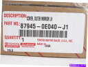 USミラー 本物のOEMトヨタ87945-0E040-J1ドライバーサイドミラーカバー2014-2018ハイランダー Genuine OEM Toyota 87945-0E040-J1 Driver Side Mirror Cover 2014-2018 Highlander