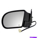 USミラー GMC Oldsmobile Chevy Pickup SUV用のドライバーパワーサイドミラー加熱プラスチックベース Driver Power Side Mirror Heated Plastic Base for GMC Oldsmobile Chevy Pickup SUV