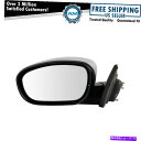 USミラー ミラーパワーマニュアル折りたたみクロムlhクライスラーダッジのための左ドライバー側 Mirror Power Heat Manual Folding Chrome LH Left Driver Side for Chrysler Dodge
