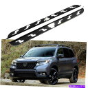 Nerf Bar ホンダパスポート2017+サイドステップナーフバーサイドステアの2PCSランニングボードフィット 2PCS Running Board Fits For Honda Passport 2017+ Side Step Nerf Bar Side Stairs