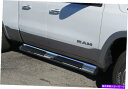 Nerf Bar 19-22ダッジラム1500クアッドキャブのクロムナーフバーステップ Chrome Nerf Bar Steps For 19-22 Dodg...