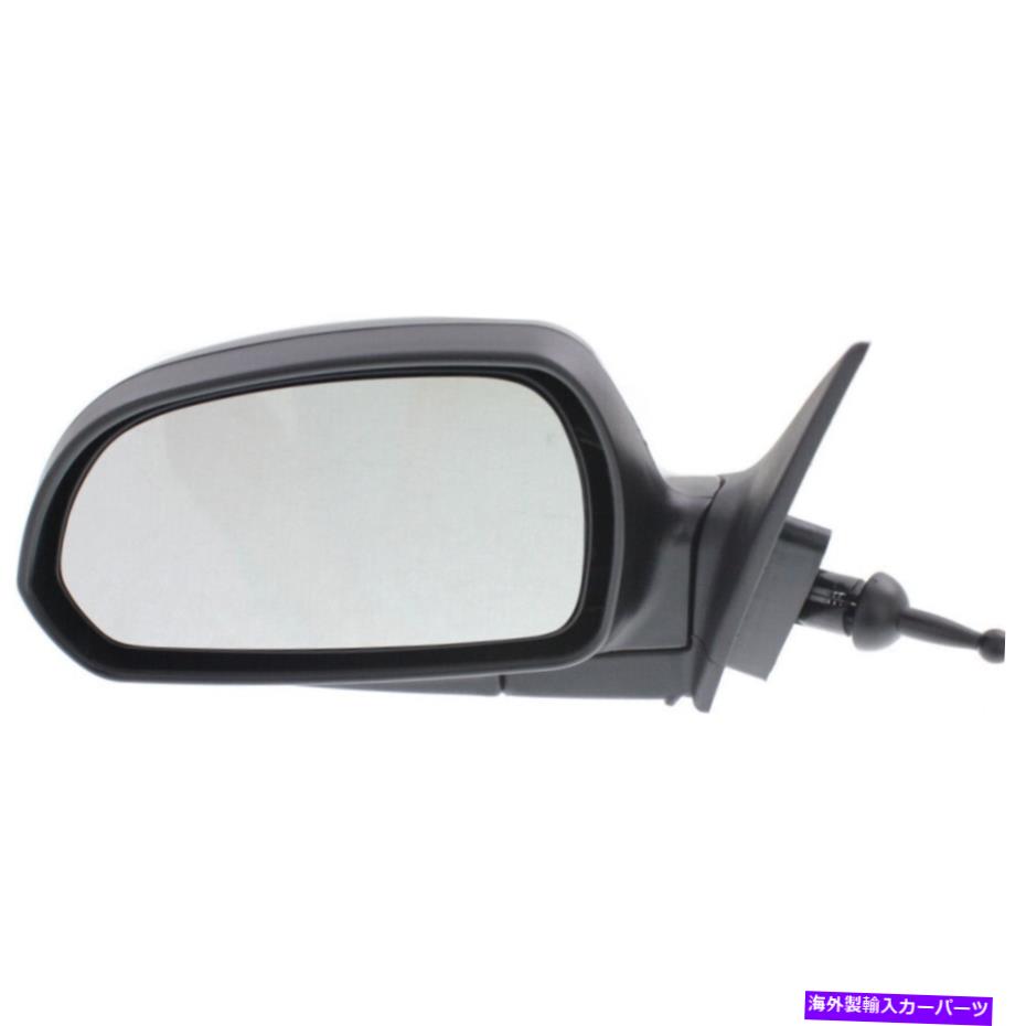 USミラー ヒュンダイエラントラ2001-2006ドアミラードライバーサイドマニュアルリモート|塗装可能 For Hyundai Elantra 2001-2006 Door Mirror Driver Side Manual Remote | Paintable