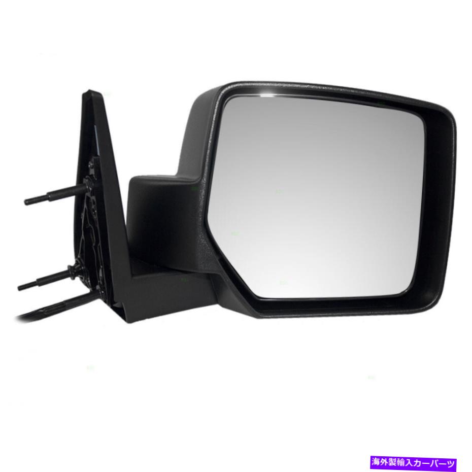 USミラー 07-11ダッジNitro SUV乗客のパワーテクスチャ55157188??aiのサイドビューミラー Side View Mirror for 07-11 Dodge Nitro SUV Passengers Power Textured 55157188AI