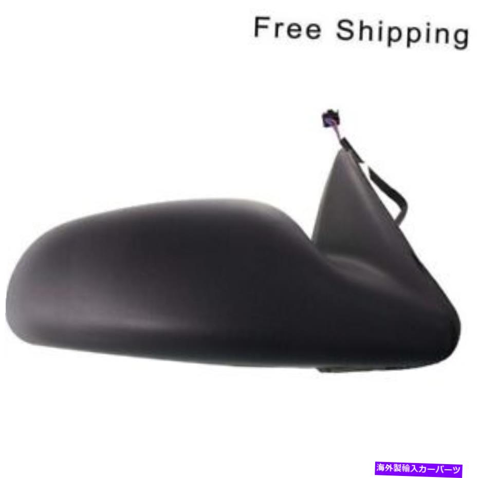 USミラー RHサイドテクスチャブラック非折りたたまれない鏡がダコタCH1321220に適合する RH Side Textured Black Non-Folding Non-Heated Mirror Fits Dakota CH1321220