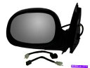 USミラー 98-02フォードF150 F250標準キャブピックアップDK98S2の左ミラー Left Mirror For 98-02 Ford F150 F...