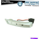 USミラー ドーマンミラーLEDグランドキャラバンタウンアンドカントリーのターンシグナルライトRH RFサイド Dorman Mirror LED Turn S...
