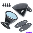 USミラー ユニバーサルクラシックカードアサイドウィングミラー+ガスケットリアビュープレーンミラー1ペア Universal Classic Car Door Side Wing Mirror+Gasket Rear View Plane Mirror 1 Pair