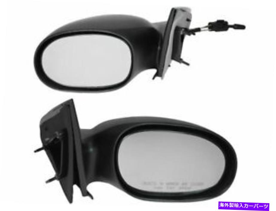 USミラー 00-05ダッジプリマスネオンYQ29G9用のドアミラーセット Door Mirror Set For 00-05 Dodge Ply..