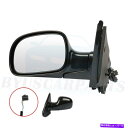 USミラー 2001年から2007年のブラックパワーミラーダッジキャラバン/グランドキャラバン左側 Black Power Mirror For 2001-20...