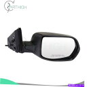 USミラー フィット07-11ホンダCR-VパワーミラーブラックテクスチャマニュアルテレススコープRHサイド Fits 07-11 Honda CR-V Power Mirror Black Textured Manual Telescope RH Side