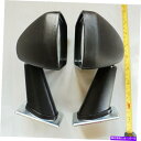 USミラー ホンダシビックセダンワゴンユニバーサルブラックフェンダーミラーペアカスタムレトロ FOR HONDA CIVIC SEDAN WAGON UNIVERSAL BLACK FENDER MIRRORS PAIR CUSTOM RETRO