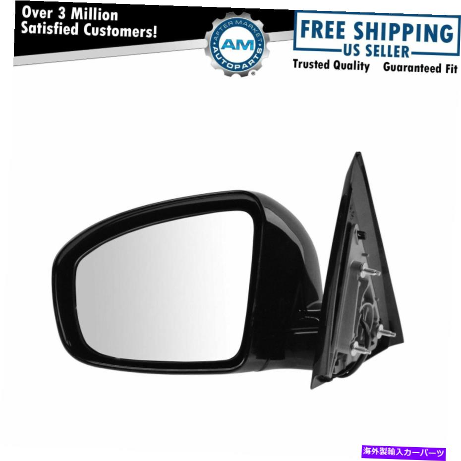 USミラー ミラーパワースムーズな黒い塗料は、13-14パスファインダーに左に左のドライバー側を一致させる Mirror Power Smooth Black Paint To Match Driver Side Left for 13-14 Pathfinder