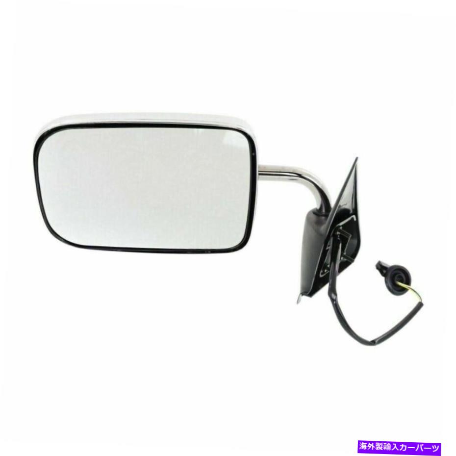 USミラー 新しいフィット87-97ダッジラム1500 2500 3500 LHドライバーサイドパワードアミラークロム Ne..