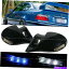 USߥ顼 եå00-05ȥ西ꥫM-3LEDޥ˥奢Τɥߥ顼 Fit 00-05 Toyota Celica M-3 Style LED Signal Manual Glossy Black Side Mirror