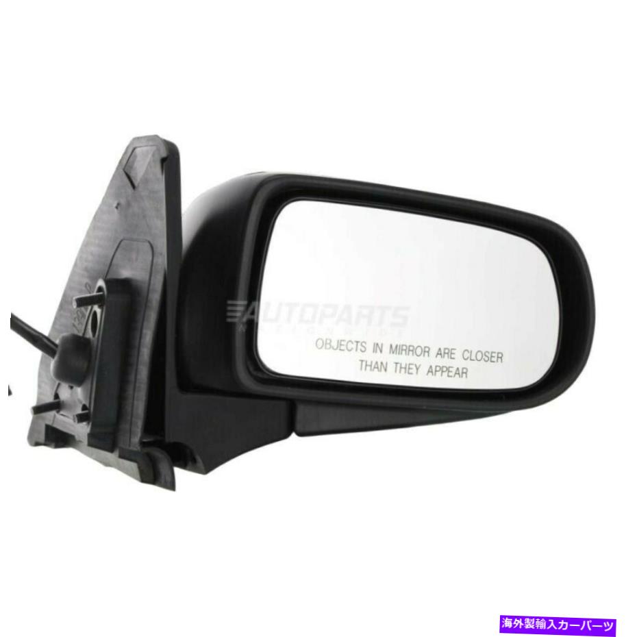 USミラー 新しいRHパッセンジャーサイドパワーミラーマニュアルフォールディングフィット1999-2003マツダプロテジェ New RH Passenger Side Power Mirror Manual Folding Fits 1999-2003 Mazda Protege