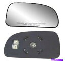 USミラー 2003-2008おすすzu ascender乗客側の加熱ミラーグラス付きバッキングプレート 2003-2008 Isuzu Ascender Passenger Side Heated Mirror Glass with Backing Plate