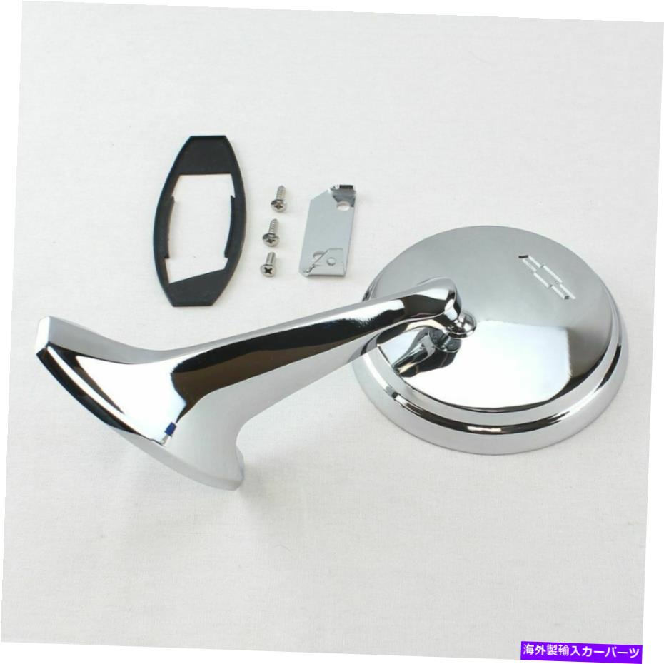 USミラー 65 66シボレーインパラとカプリスの外側の左ドアミラー新しいドライバーサイド1965 1966 65 66 Chevy Impala & Caprice Outside Left Door Mirror New Drivers Side 1965 1966