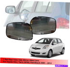 USミラー 1ペアサイドミラーガラスレンズ使用トヨタビット/ヤリス（XP90）ハッチバック2005-2013 1 Pair Side Mirror Glass Lens Use Toyota Vitz/Yaris (XP90) Hatchback 2005-2013