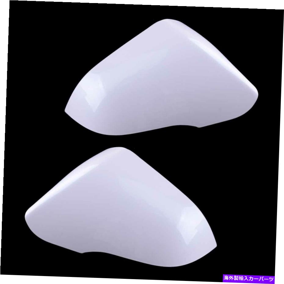 USミラー 2xサイドウィングミラーカバートリムハウジングケースキャップトヨタカローラ2014-19 2x Side..