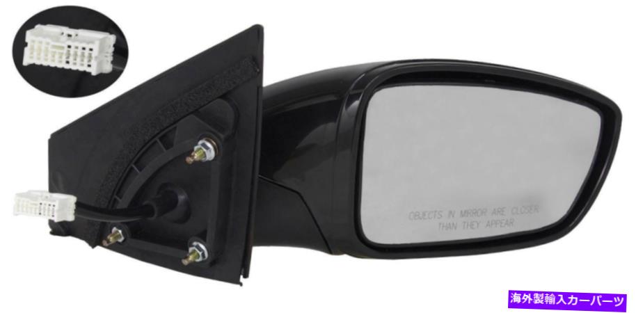 USミラー 新しい右ドアミラーフィットヒュンダイソナタ2011-2014パワー付きヒート16ヘッド5ピン NEW RIGHT DOOR MIRROR FITS HYUNDAI SONATA 2011-2014 POWERED HEAT 16 HEADS 5 PINS