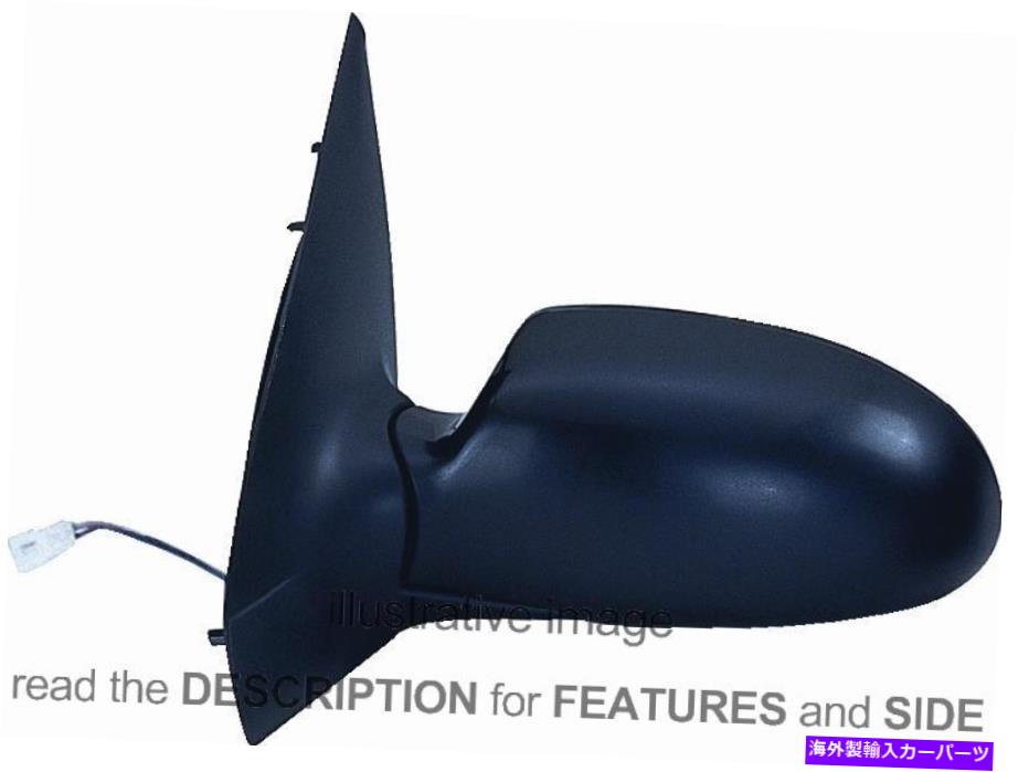 USミラー サイドミラーフォードフォーカス1998-2001電気サーマル左 Side Mirror Ford Focus 1998-2001 Electric Thermal Left
