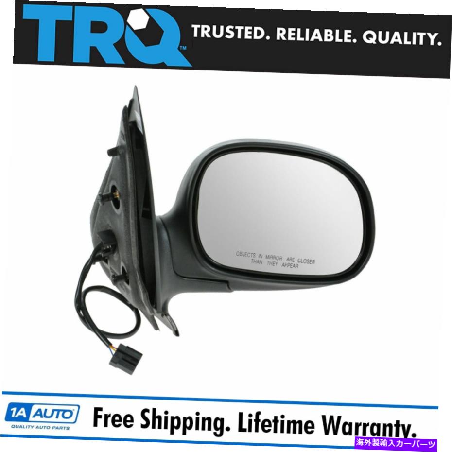 USミラー TRQ Power Mirror Black＆Chrome RH Passenger Side for Expedition F150ピックアップ TRQ Po..