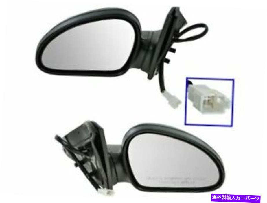 USミラー 97-02フォードマーキュリーエスコートトレーサー4DR PP23M4用のドアミラーセット Door Mirror Set For 97-02 Ford Mercury Escort Tracer 4dr PP23M4