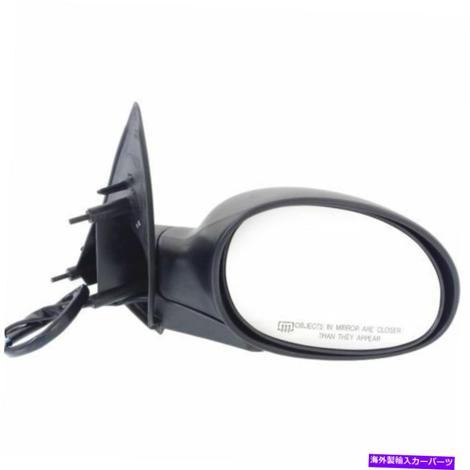 USミラー PTクルーザー01-03、助手席のサイドミラー、テクスチャブラック For PT Cruiser 01-03, Passenger Side Mirror, Textured Black