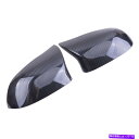 USミラー 2PCカーボンファイバースタイルサイドミラーカバーCAP BMW X3 X4 X5 X6 F25 F26 F15に適しています 2Pc Carbon Fiber Style Side Mirror Cover Cap Fit For BMW X3 X4 X5 X6 F25 F26 F15