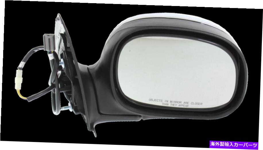 USミラー パワーサイドビューミラークロム＆ブラック乗客右RHフォードF150トラック Power Side View Mirror Chrome & Black Passenger Right RH For Ford F150 Truck