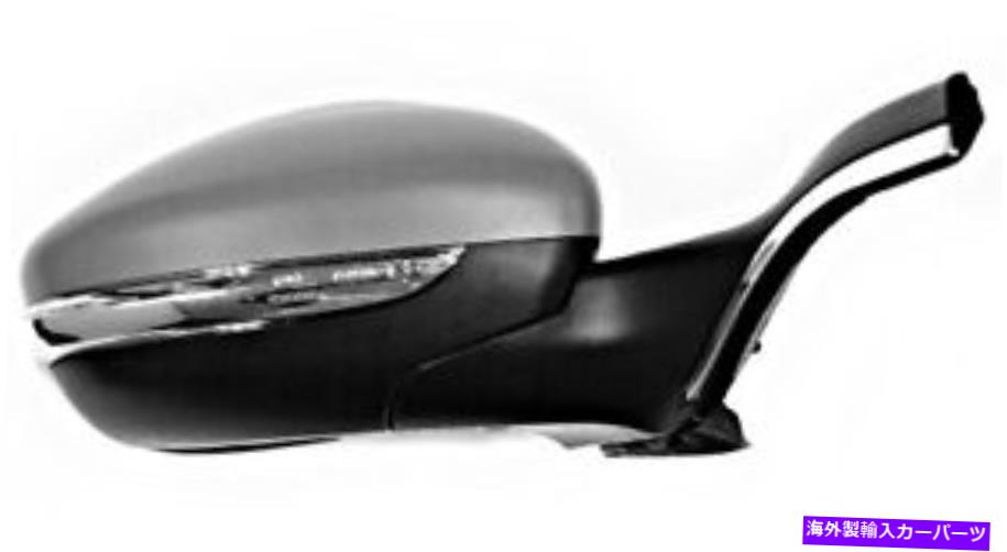 USミラー プライミングウィングサイドミラー加熱rhフィットプジョー208ハッチバック1607511480 Primed Wing Side Mirror Heated RH Fits PEUGEOT 208 Hatchback 1607511480