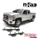 Nerf Bar N-FAB Podium LGテクスチャブラックキャブの長さNERFバー2009-2015 RAM 1500 Quadcab N-Fab Po...