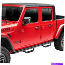 Nerf Bar 2020年の頑丈なリッジスパルタンナーフバージープグラディエーターJT 11596.12 Rugged Ridge Spartan Nerf Bars For 2020 Jeep Gladiator JT 11596.12(2)