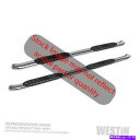 Nerf Bar Westin 21-24160 Pro Traxx 4ステンレス鋼4インチ。楕円形のnerfステップバー、磨かれた Westin 21-24160 Pro Traxx 4 Stainless Steel 4in. Oval Nerf Step Bars, Polished(2)