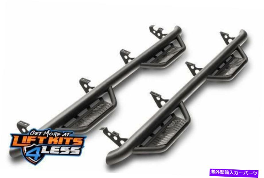 Nerf Bar n-fab HPD1980cc-txテクスチャブラック表彰台LGステップシステム2019-2020 RAM 1500 N-Fab HPD1980CC-TX Textured Black Podium LG Step Systems for 2019-2020 Ram 1500