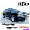 Nerf Bar n-fabホイール2ホイールテクスチャ2ステップnerf bar 2015-2021シボレー郊外 N-Fab Wheel 2 Wheel Textured 2Step Nerf Bar 2015-2021 Chevy Suburban(2)